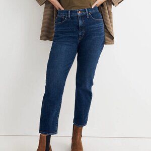 Madewell Women's The Petite Momjean in Hoover Wash Size 25P